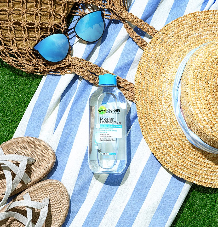 การ์นิเย่ ไมเซล่า คลีนซิ่ง วอเตอร์ ฟอร์ ออยลี่ แอคเน่-โพรน สกินสำหรับผู้ที่มีผิวมัน มีแนวโน้มเป็นสิวง่าย