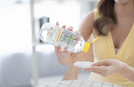 เช็ดหน้าด้วย Micellar Water