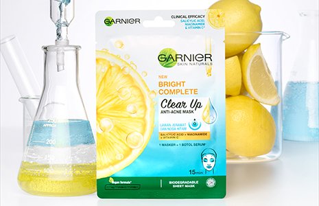 Garnier Bright complete Clear Up Anti-Acne Mask