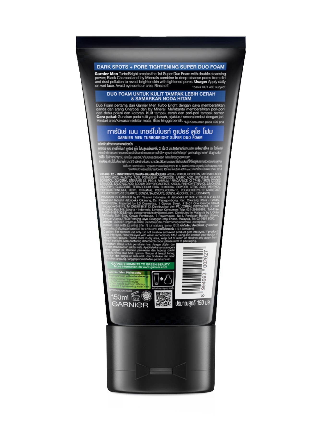 Garnier Men Turbo Bright Super Duo Back