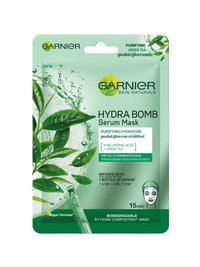 GARNIER SKIN NATURALS HYDRA BOMB SERUM MASK PURIFYING HYDRATIONfront