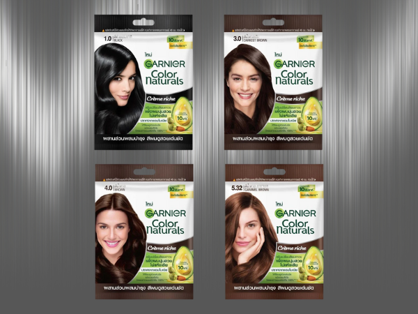 สีผมปิดหงอก Garnier