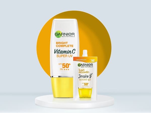 การ์นิเย่ ไบรท์ คอมพลีท ซุปเปอร์ ยูวี เอสพีเอฟ50+/พีเอ++++ สูตรสีแนทเชอรัล