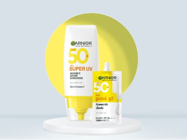 การ์นิเย่ ซูเปอร์ ยูวี-อินวิซิเบิ้ล เซรั่ม ซันสกรีน