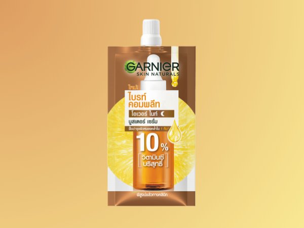การ์นิเย่ สกิน แนทเชอรัลส์ ไบรท์ คอมพลีท โอเวอร์ไนท์ บูสเตอร์ เซรั่ม