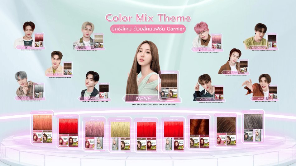 สีผมแฟชั่น