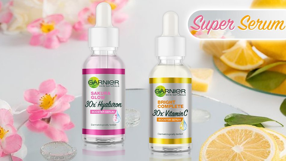 เซรั่ม เพื่อผิวหน้าขาวใส จาก การ์นิเย่