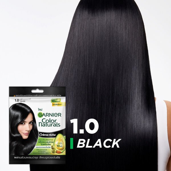 ยาย้อมผม สีดำธรรมชาติ