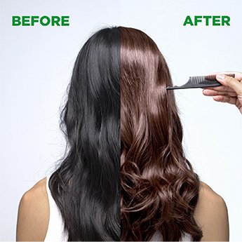 ก่อนและหลังใช้ยาย้อมผม