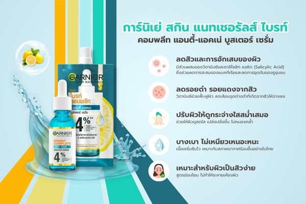 เซรั่มลดรอยสิว Garnier