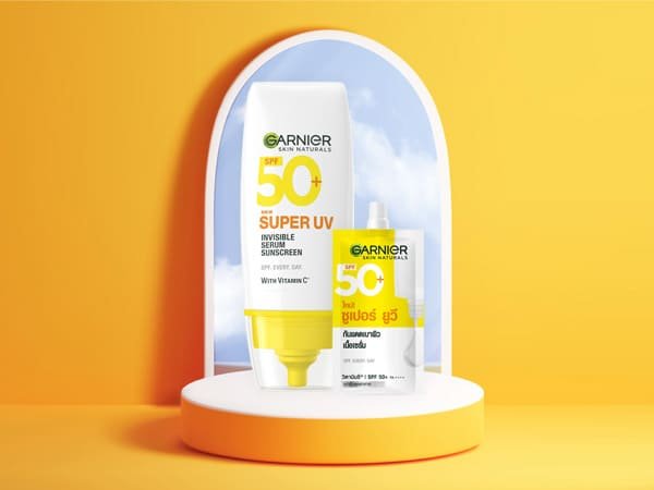 การ์นิเย่ ซูเปอร์ ยูวี-อินวิซิเบิ้ล เซรั่ม ซันสกรีน