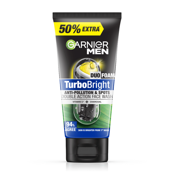 การ์นิเย่ เมน เทอร์โบไบรท์ ซูเปอร์ ดูโอ โฟม